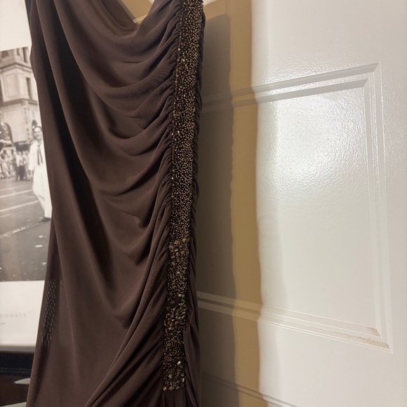 Brown formal dress - Picture 1 of 4